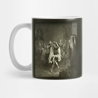 TamOShanter And The Witches Artistic Vector Grey Mug